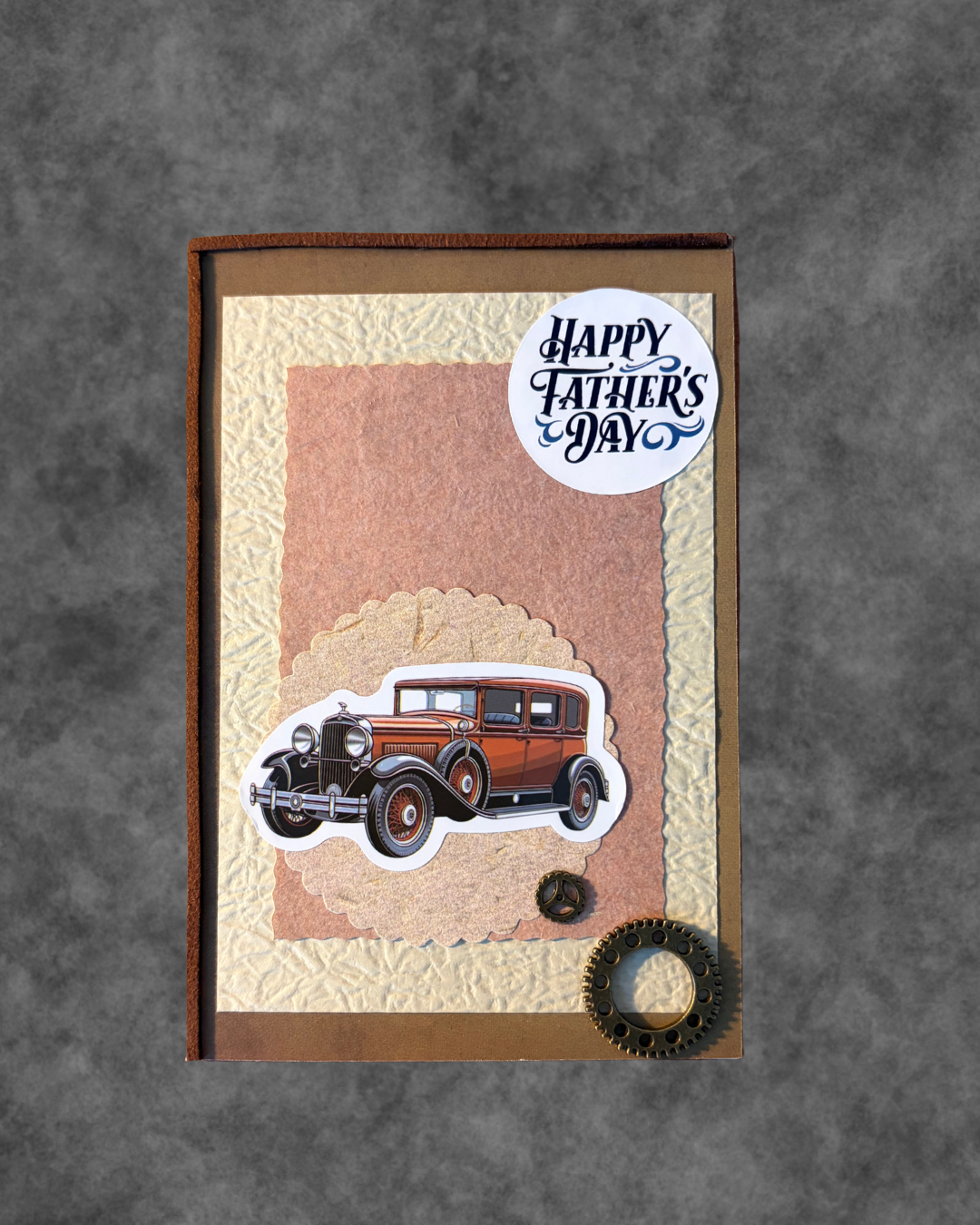 Vintage Classic Car Father’s Day Card – Design B by The Vintage Card Boutique