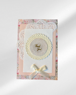 Vintage Thank You Greeting Card – Design A – Style 2 by The Vintage Card Boutique