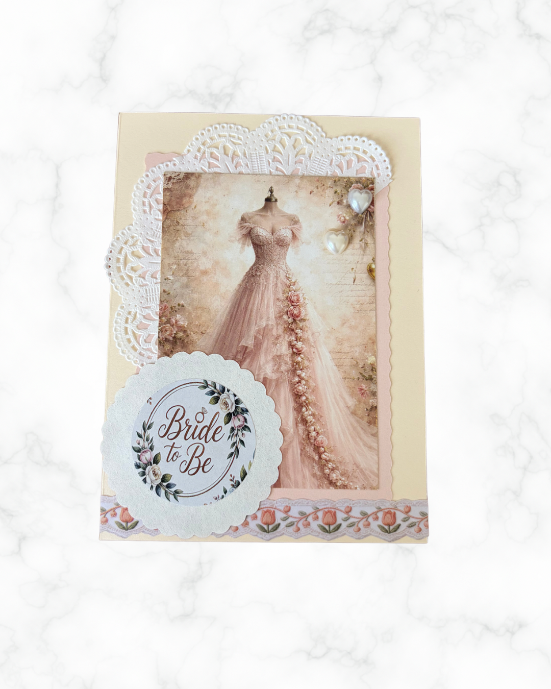 Vintage Bridal Shower Greeting Card – Design A by The Vintage Card Boutique
