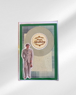 Vintage Men’s Birthday Greeting Card – Design A by The Vintage Card Boutique