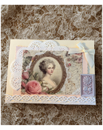 Vintage Victorian Blank Greeting Card – Design B by The Vintage Card Boutique