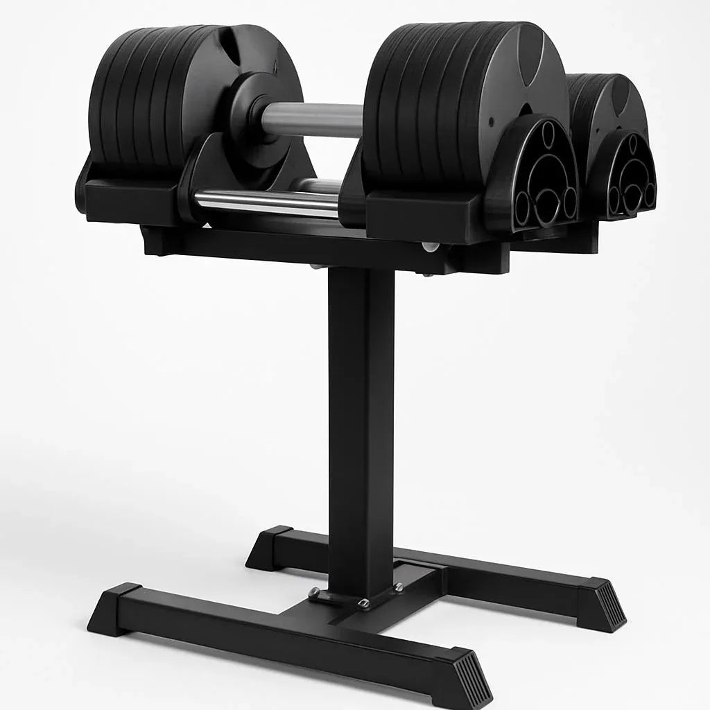 Premium Adjustable Dumbbells Pair (Adjustable from 2kg to 24kg, without stand)