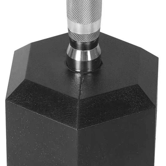 Rubber Hex Dumbbells 2X5 kg