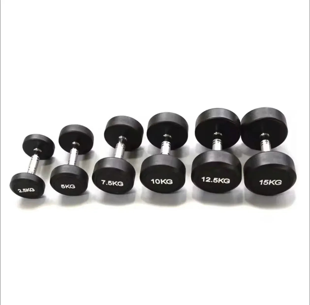 Commercial Round Dumbbells 30kg