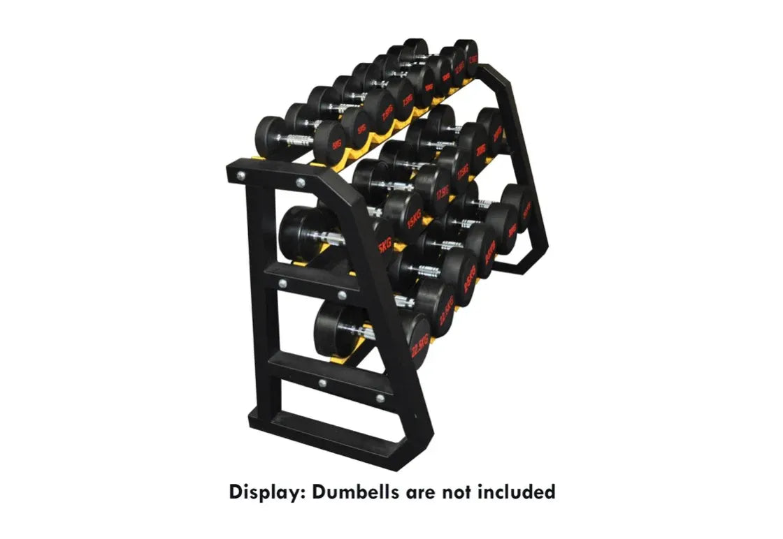 3-tier Round Dumbbells Rack-10 pairs