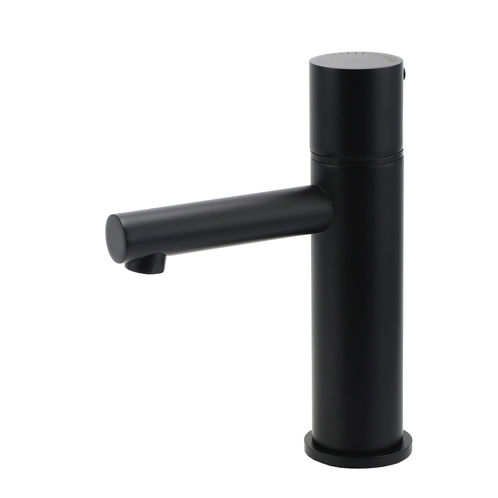 WELS 6L/min Black Standard Basin Mixer Vanity Sink Faucet Bubble Tap Laundry Set