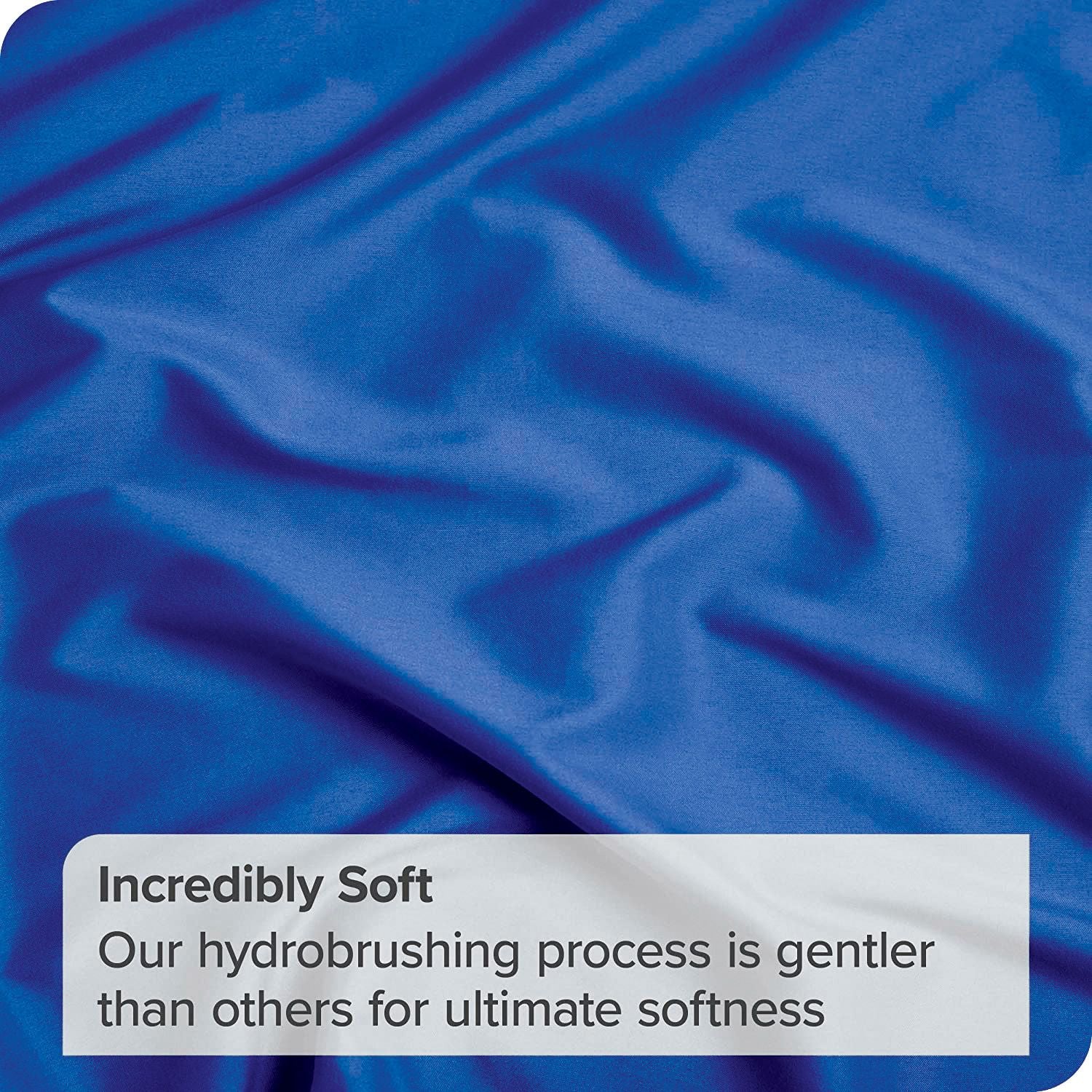4 Piece Bed Sheet Set- Bedding Sheets & Pillowcases -Breathable Bedding - Wrinkle, Fade, Stain Resistant-Deep Pocket Flat Fitted Bed Sheet Set(Royal blue,Super King)