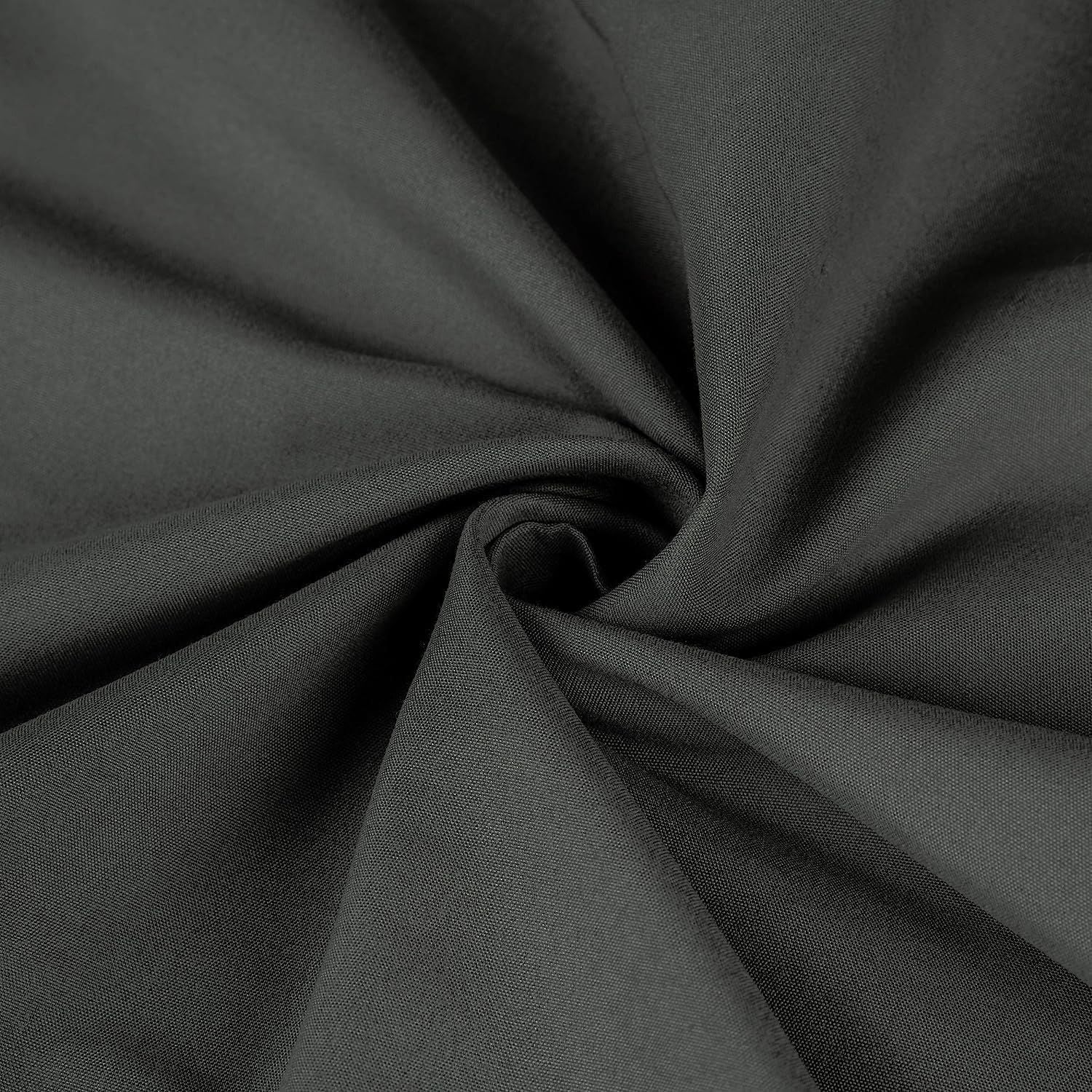 Elegant Comfort Premium Hotel Quality 1-Piece Double Flat Sheet, Luxury and Softest 2000 Thread Count Bedding Flat Sheet(Double,Dark gray)