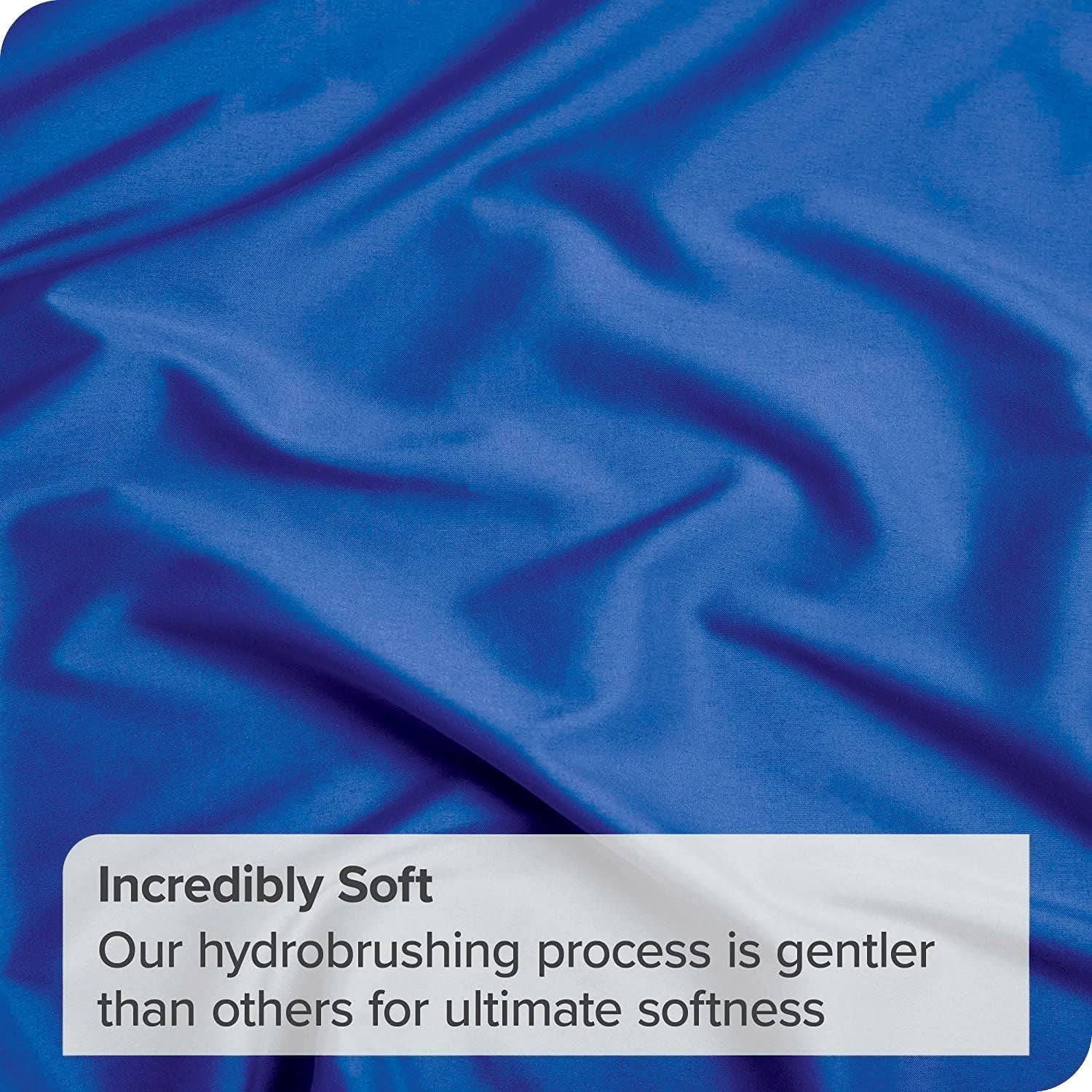 Elegant Comfort Premium Hotel Quality 1-Piece Single Flat Sheet, Luxury and Softest 2000 Thread Count Bedding Flat Sheet(Single,Royal blue)