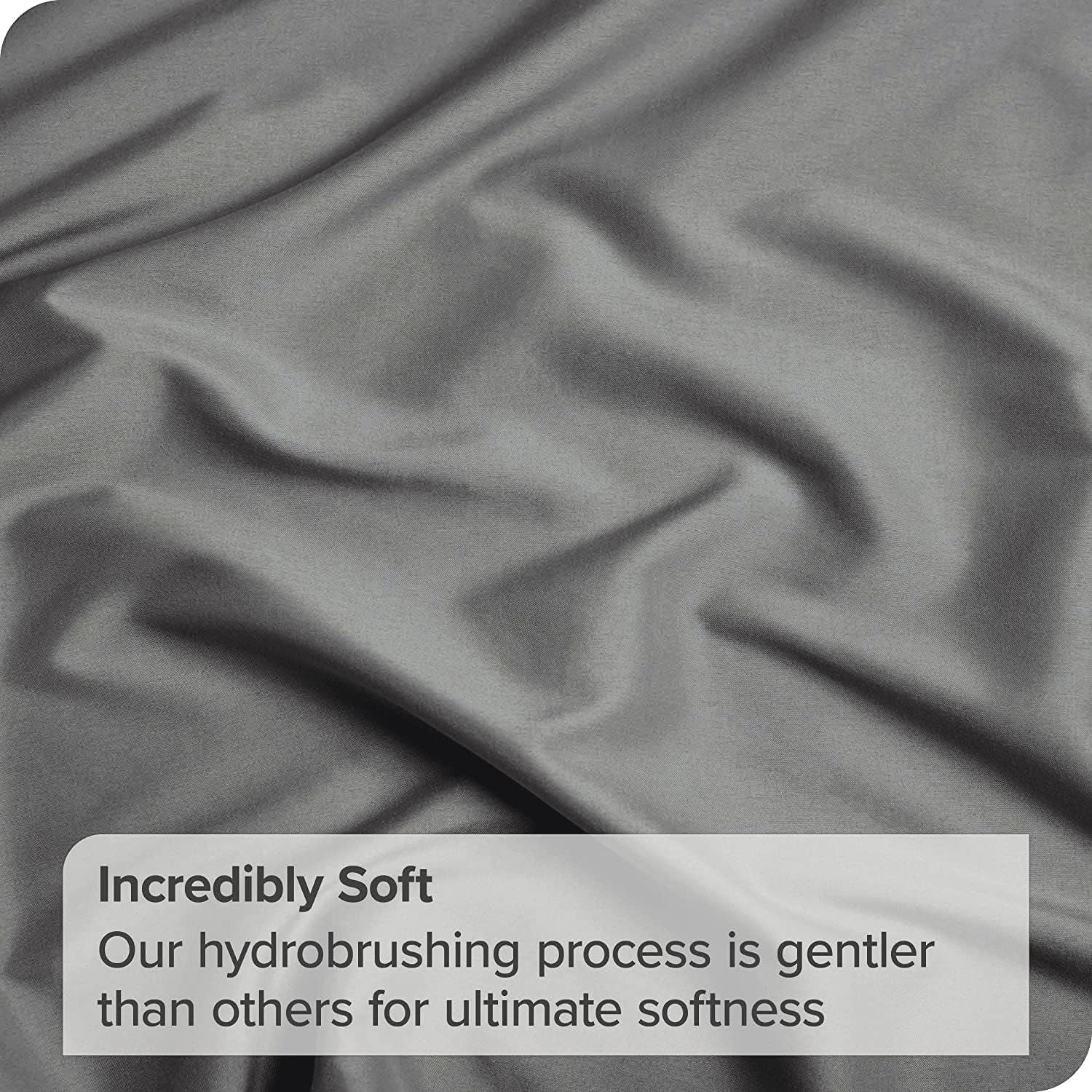Elegant Comfort Premium Hotel Quality 1-Piece Single Flat Sheet, Luxury and Softest 2000 Thread Count Bedding Flat Sheet(Single,Grey)
