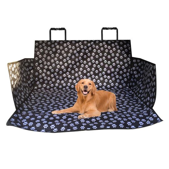 Waterproof Pet Car Boot Protector – Non-Slip Oxford Fabric Liner Blanket in Black