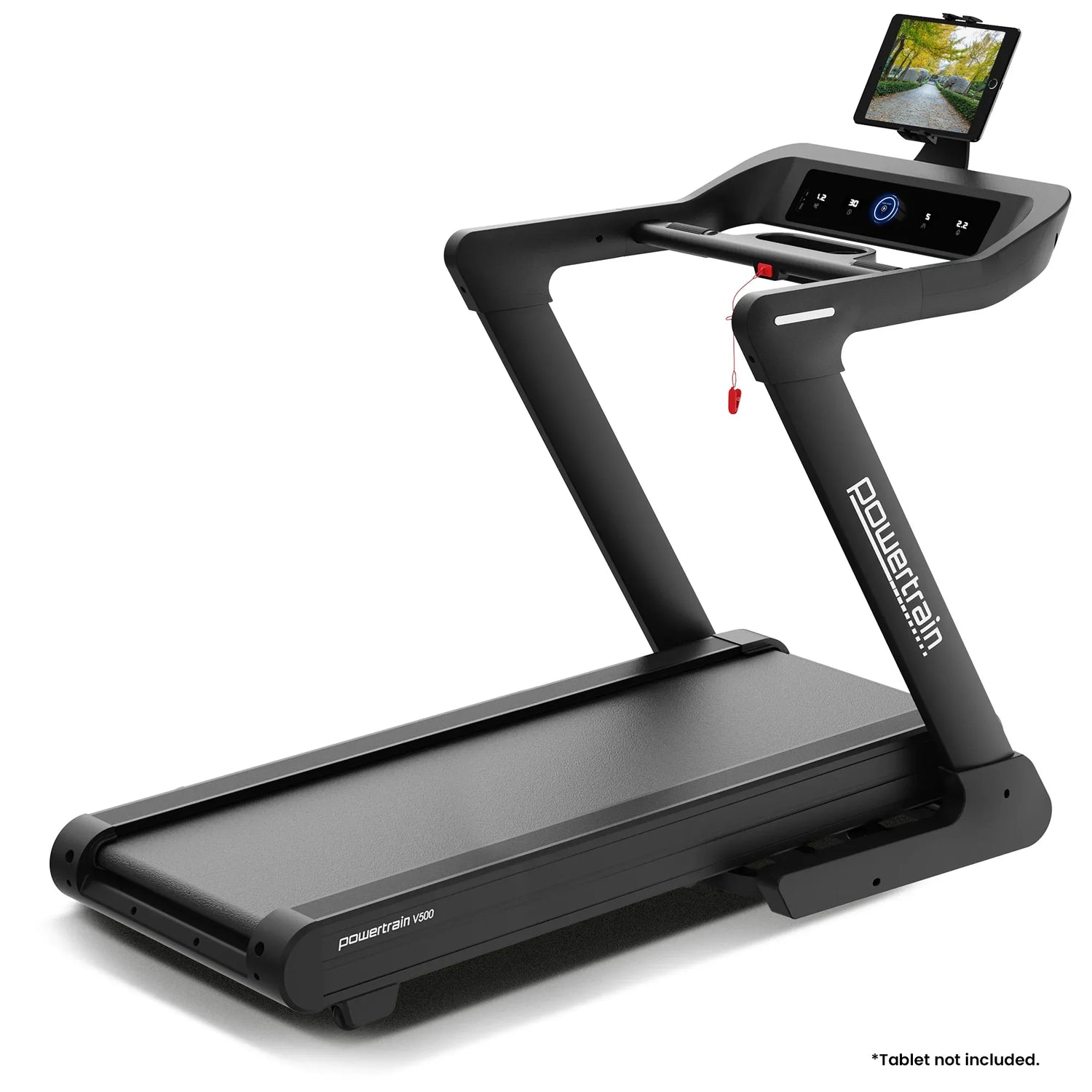 Powertrain V500 3hp Foldable Treadmill Cardio Running Automatic Incline Machine