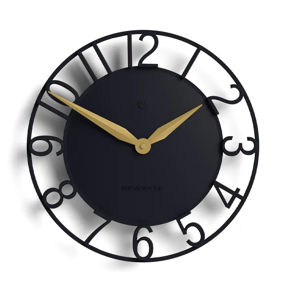 Newgate Time Traveller Wall Clock Blue