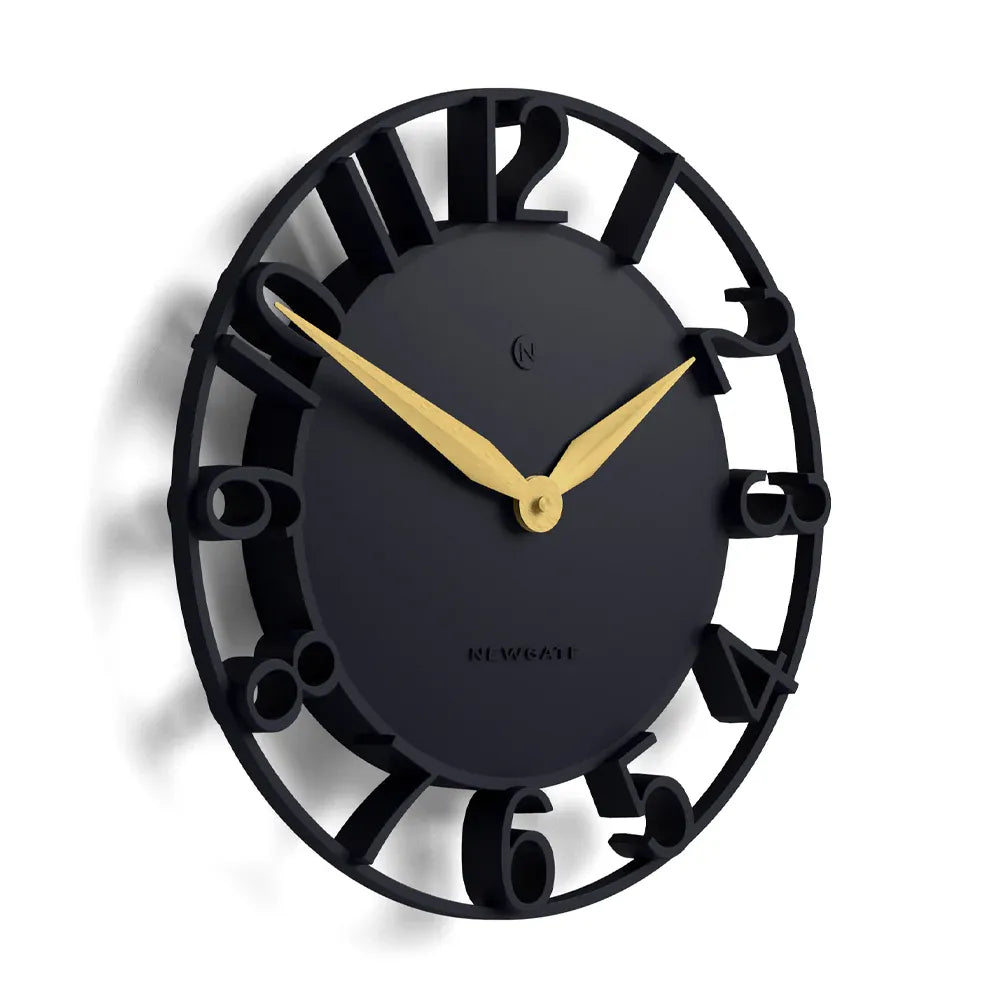 Newgate Time Traveller Wall Clock Blue