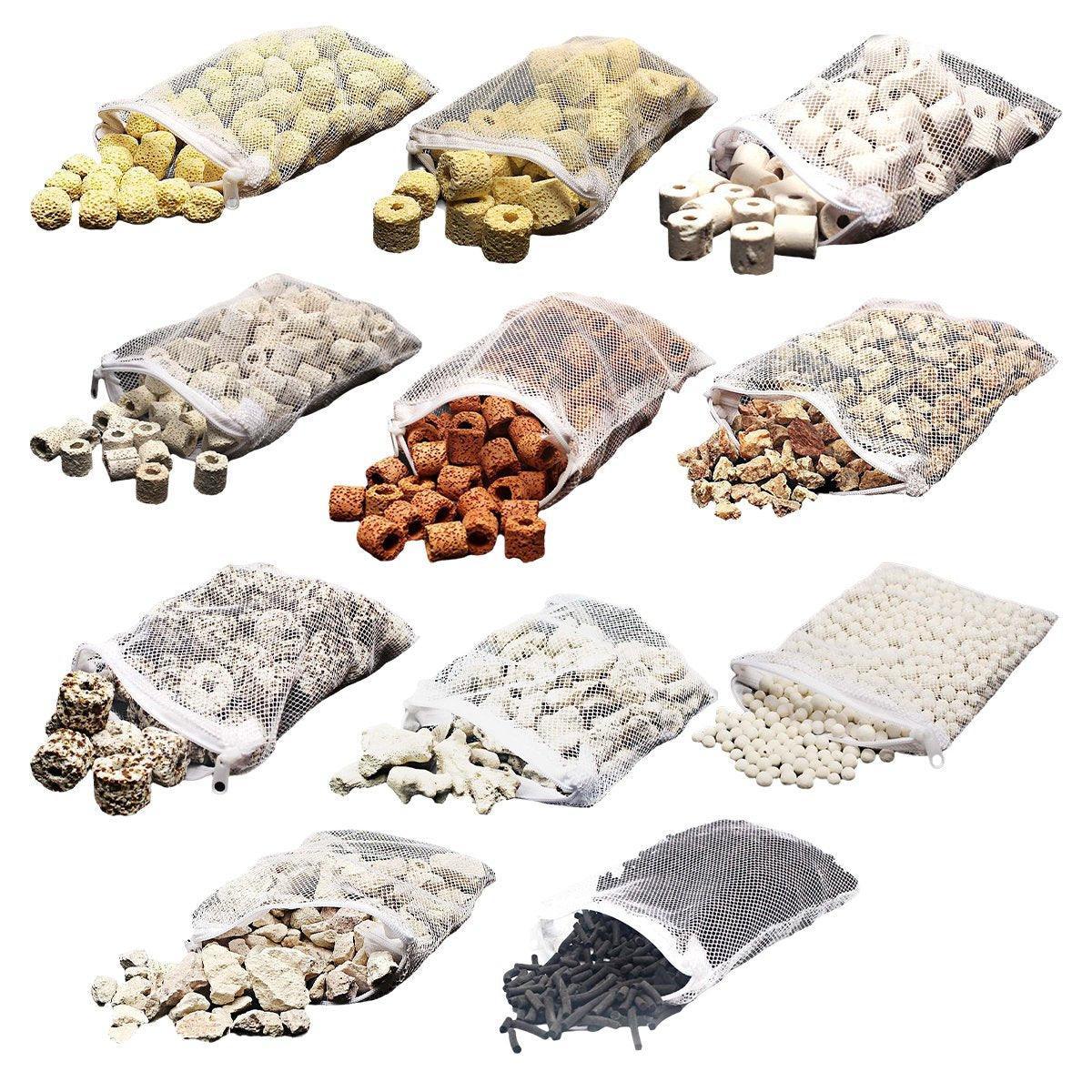 500g Fish Tank Water Filter Media Aquarium Filtration Material Sponge Pad - Coral Stone