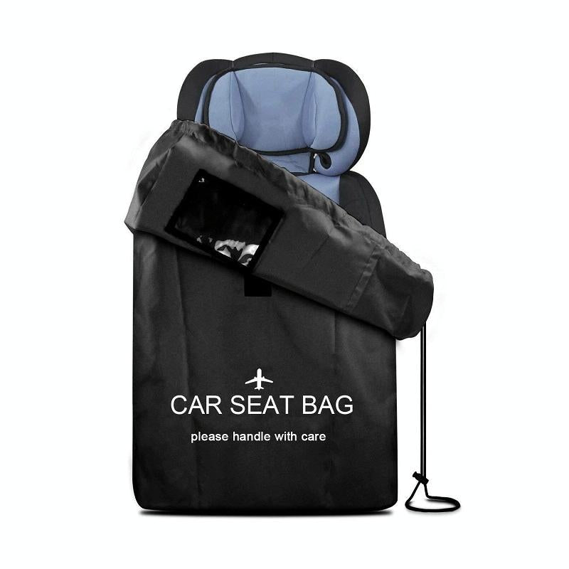 Travel Bag for Car Seat Stroller Wheelchair Storage - Black