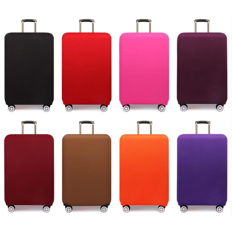 Stretch Luggage Protective Cover - Durable & Dust-proof - Size l - Violet
