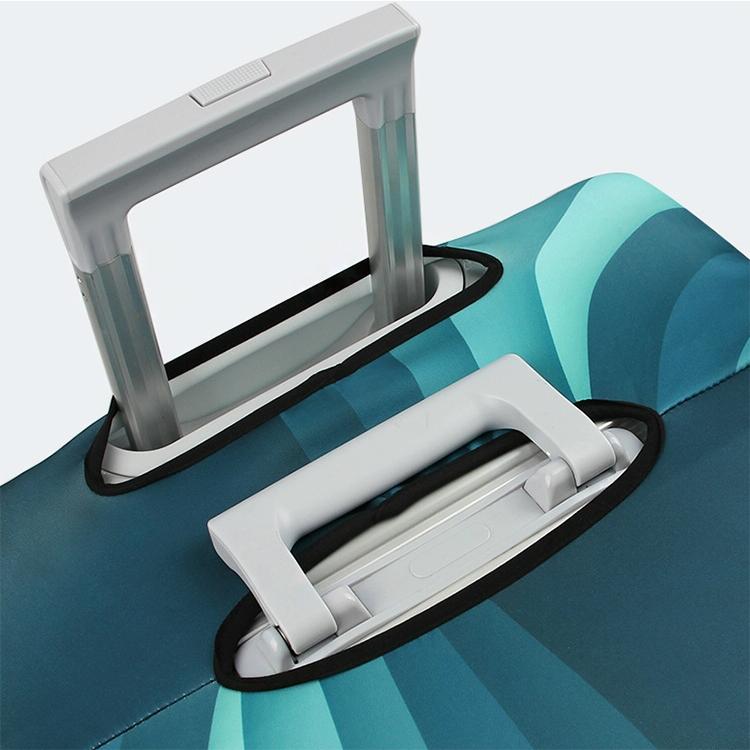 18-21 Inch Travel Suitcase Dust Covers - Elastic & Abrasion-resistant - Pink Ripple