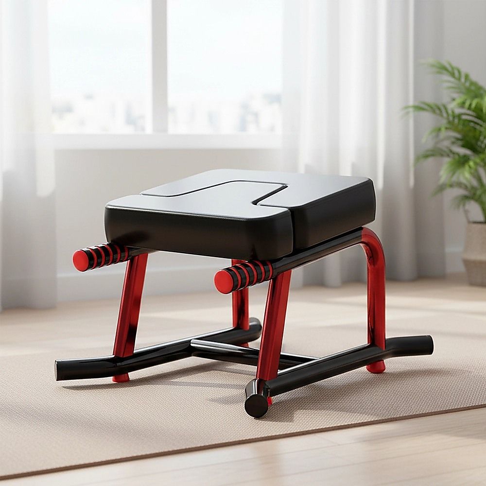 Headstand Yoga Bench with Padded Support for Inversion Training
