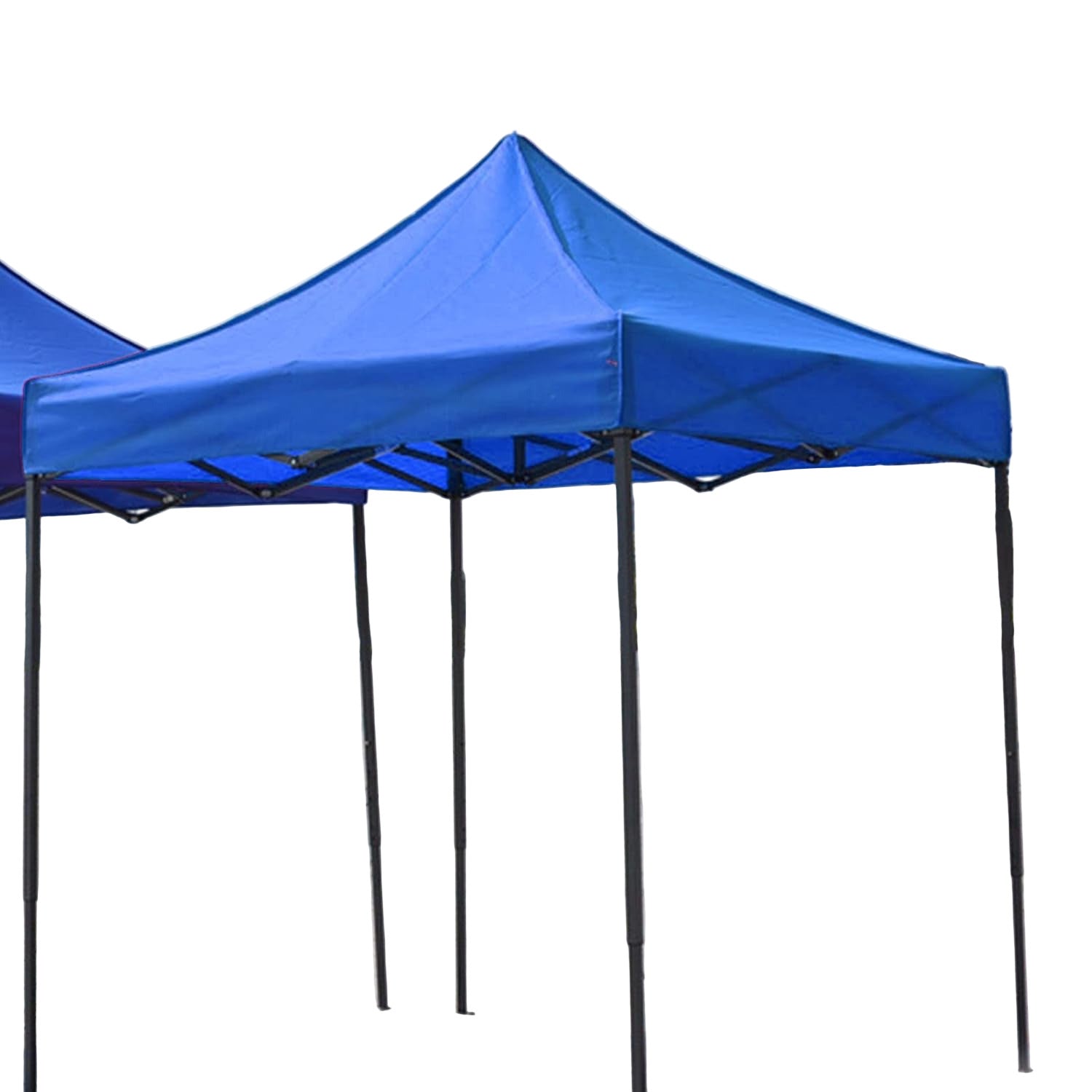 Portable Water-Resistant Gazebo 3x4.5 M - Blue / Without Sidewalls