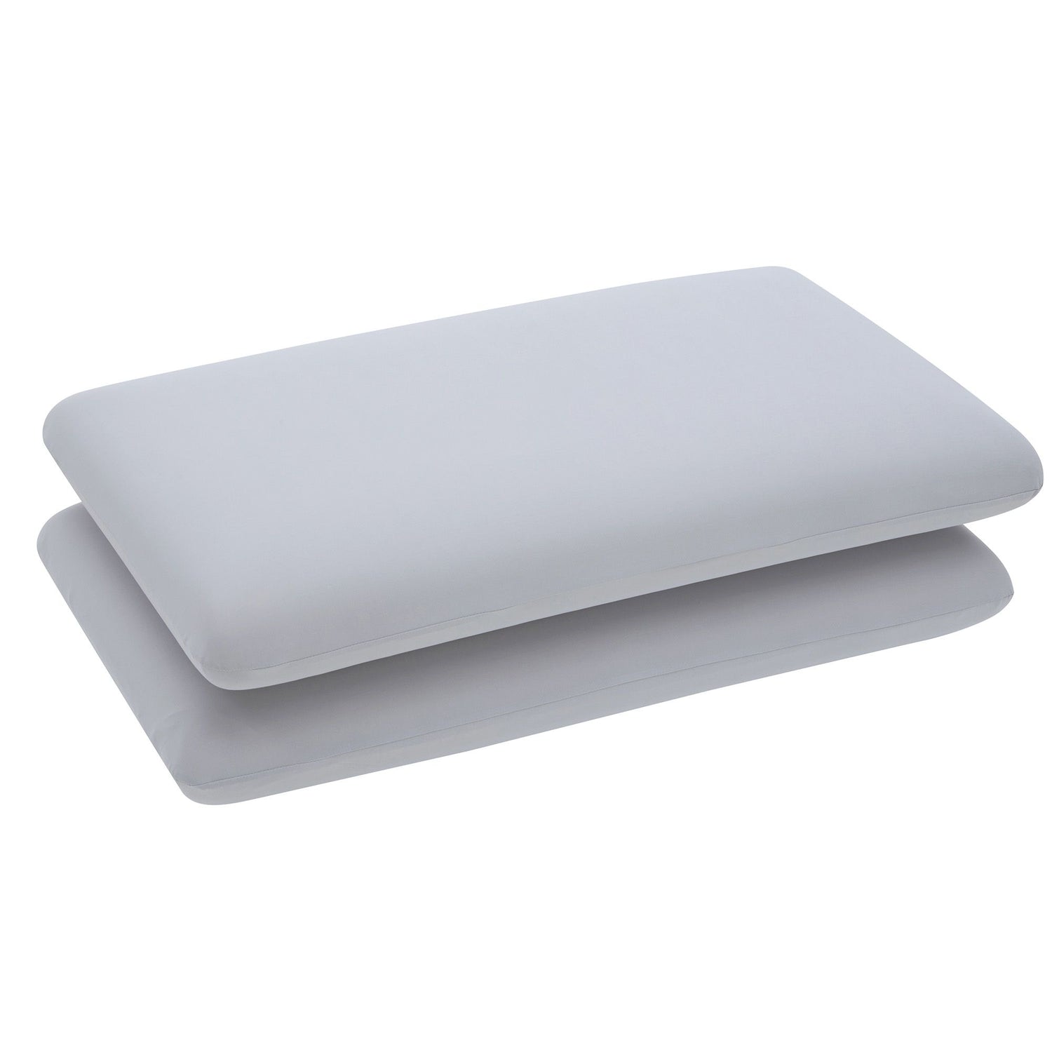ROOMSENSE Cooling Memory Foam Pillows for Sleeping, Anti-Clumping Solid Core Bed Pillows for Hot Sleepers, Supportive Side Sleeper Pillow, Washable Cover Queen Size Set of 2, 70x40x10cm