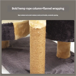 A Cat’s Dream Paradise: Natural Solid Wood Cat Climbing Frame 50*33*53CM - Pet Care > Cat Supplies > Cat Furniture