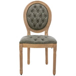 AADEN 2x Velvet Faux Leather Dining Chairs with Solid Wood Legs-Pine Green - Furniture > Outdoor > Outdoor Chairs