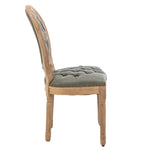AADEN 2x Velvet Faux Leather Dining Chairs with Solid Wood Legs-Pine Green - Furniture > Outdoor > Outdoor Chairs