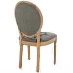 AADEN 2x Velvet Faux Leather Dining Chairs with Solid Wood Legs-Pine Green - Furniture > Outdoor > Outdoor Chairs