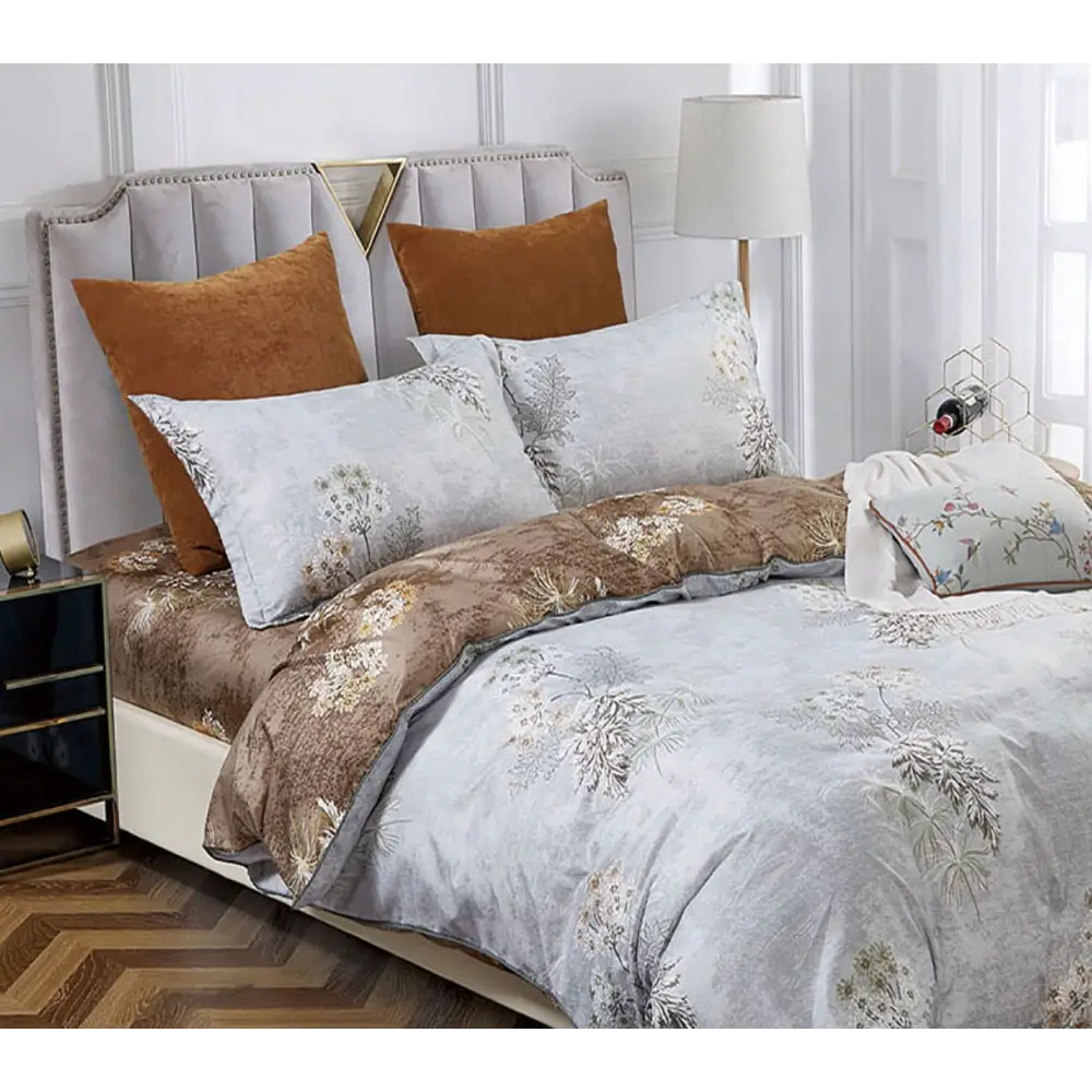 Abbotson Super King Size Quilt/Duvet Cover Set - Home & Garden > Bedding