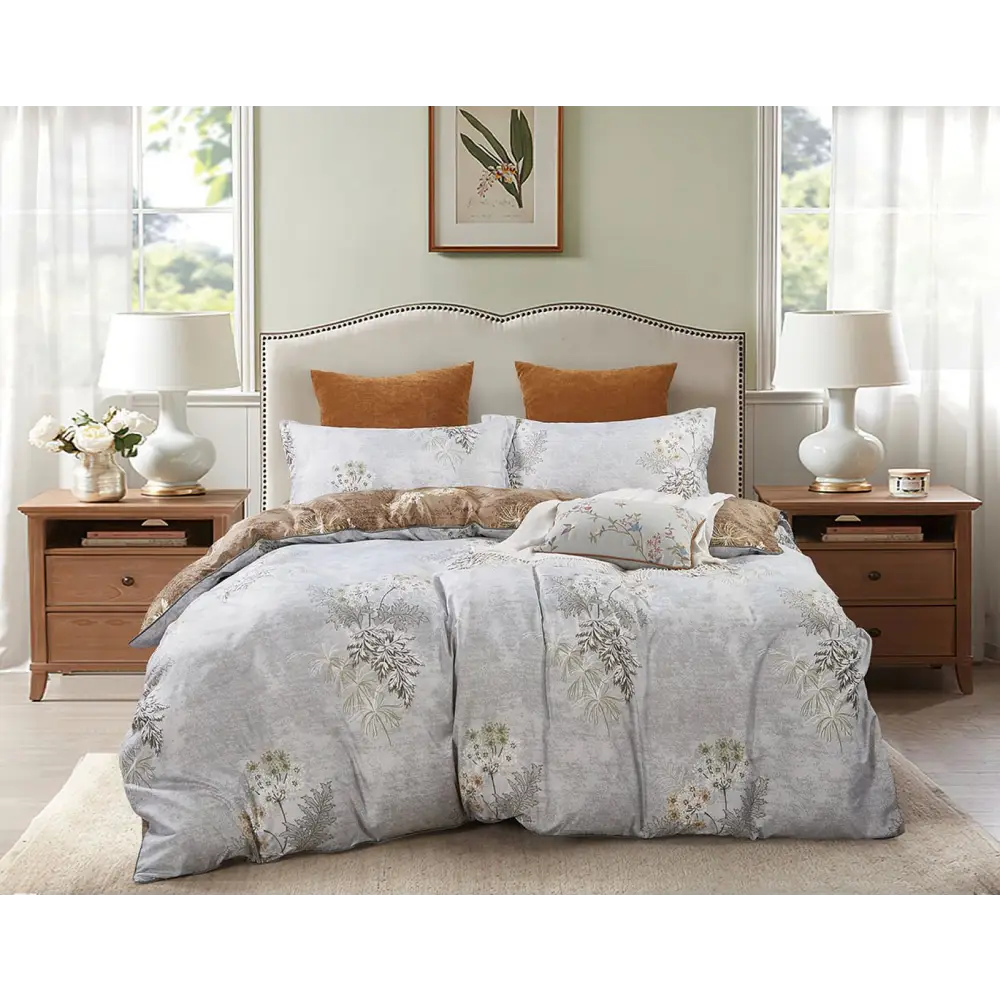 Abbotson Super King Size Quilt/Duvet Cover Set - Home & Garden > Bedding