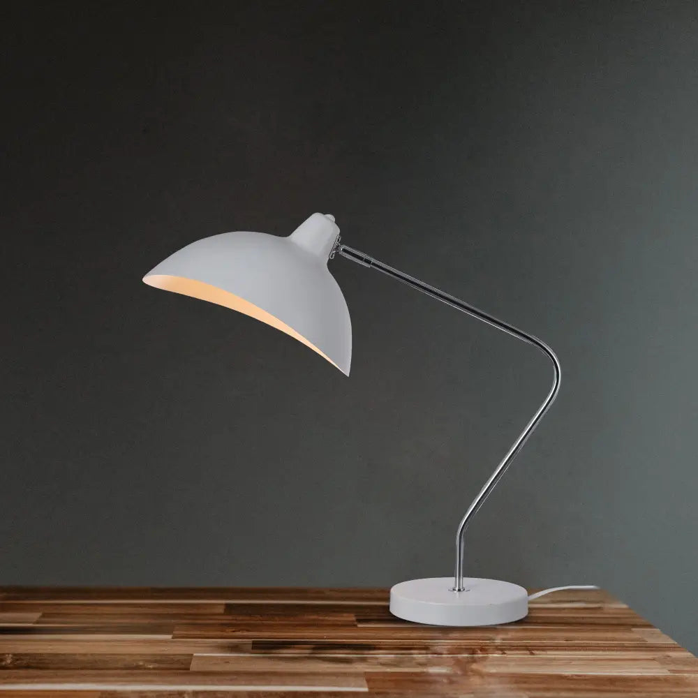 Abby Table Lamp White - Home & Garden > Lighting