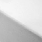Accessorize 400TC White Bamboo Cotton Fitted Sheet 40cm Wall Queen - Home & Garden > Bedding > Bed Sheets