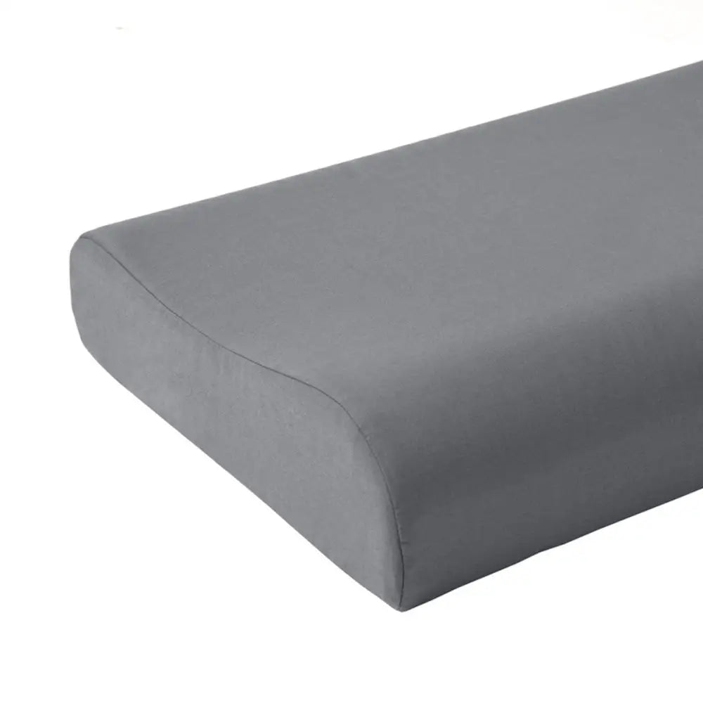 Accessorize Charcoal Cotton Rich Contour Pillowcase 40x60x12cm - Home & Garden > Bedding > Pillowcases