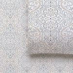 Accessorize Cotton Flannelette Sheet Set 40cm Wall Maya Print Queen - Home & Garden > Bedding > Bed Sheets