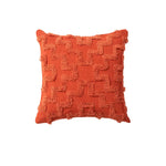 Accessorize Janni Rust Filled Square Cushion - Home & Garden > Bedding