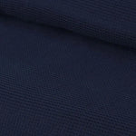 Accessorize Navy Waffle Polyester Quilt Cover Set Single - Home & Garden > Bedding