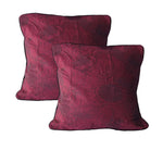 Accessorize Pair of Trudie Lace European Pillowcases Pink - Home & Garden > Bedding