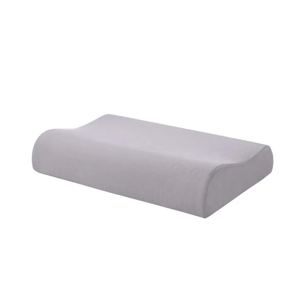Accessorize Silver Cotton Rich Contour Pillowcase 40x60x12cm - Home & Garden > Bedding > Pillowcases