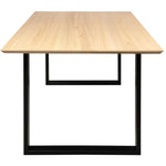 Aconite 7pc 180cm Dining Table Set 6 Arched Back Chair Solid Messmate Timber - Furniture > Dining
