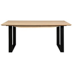 Aconite 9pc 210cm Dining Table Set 8 Wishbone Chair Solid Messmate Timber Wood - Furniture > Dining