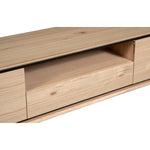 Aconite ETU Entertainment TV Unit 210cm Solid Messmate Timber Wood - Natural - Furniture > Living Room