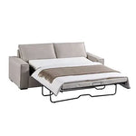 Ada Multifunctional 3 Seater Sofa Bed Fabric Upholstery Wooden Structure - Furniture > Sofas