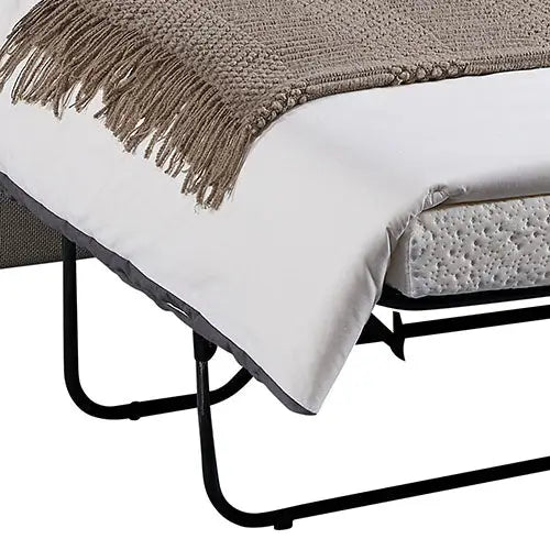 Ada Multifunctional 3 Seater Sofa Bed Fabric Upholstery Wooden Structure - Furniture > Sofas