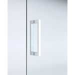 Adjustable 1200x1200mm Double Sliding Door Glass Shower Screen in Chrome - Furniture > Bathroom > Shower Heads & Screens