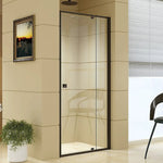 Adjustable Semi Frameless Shower Screen (82~90) x 195cm Australian Safety Glass - Furniture > Bathroom > Shower Heads &