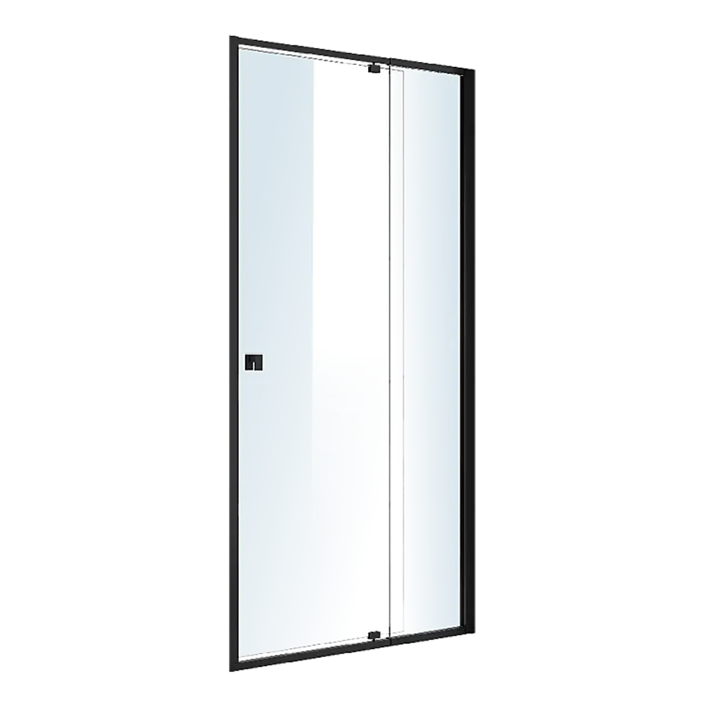 Adjustable Semi Frameless Shower Screen (98~106) x 195cm Australian Safety Glass - Furniture > Bathroom