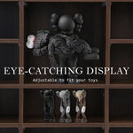 Adjustable Shelves CD DVD Bluray Media Book Storage Cupboard ESPRESSO - Home & Garden > Storage