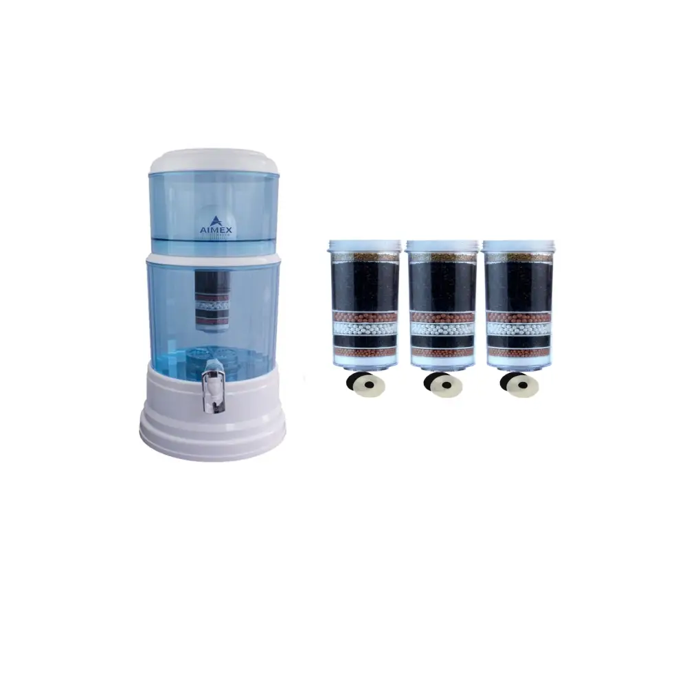 Aimex 20 Litre Water Purifier + 3 X 8 Stage Filter + Maifan Stones - Appliances > Appliances Others