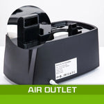 Air Humidifier Ultrasonic Cool Diffuser 6L BLACK - Home & Garden > Kitchenware